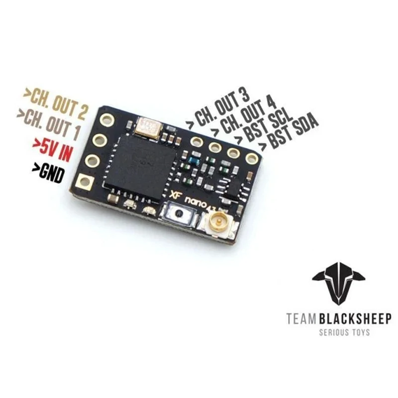 TBS Nano RX Pro Récepteur Crossfire 915/868MHz Longue Portée