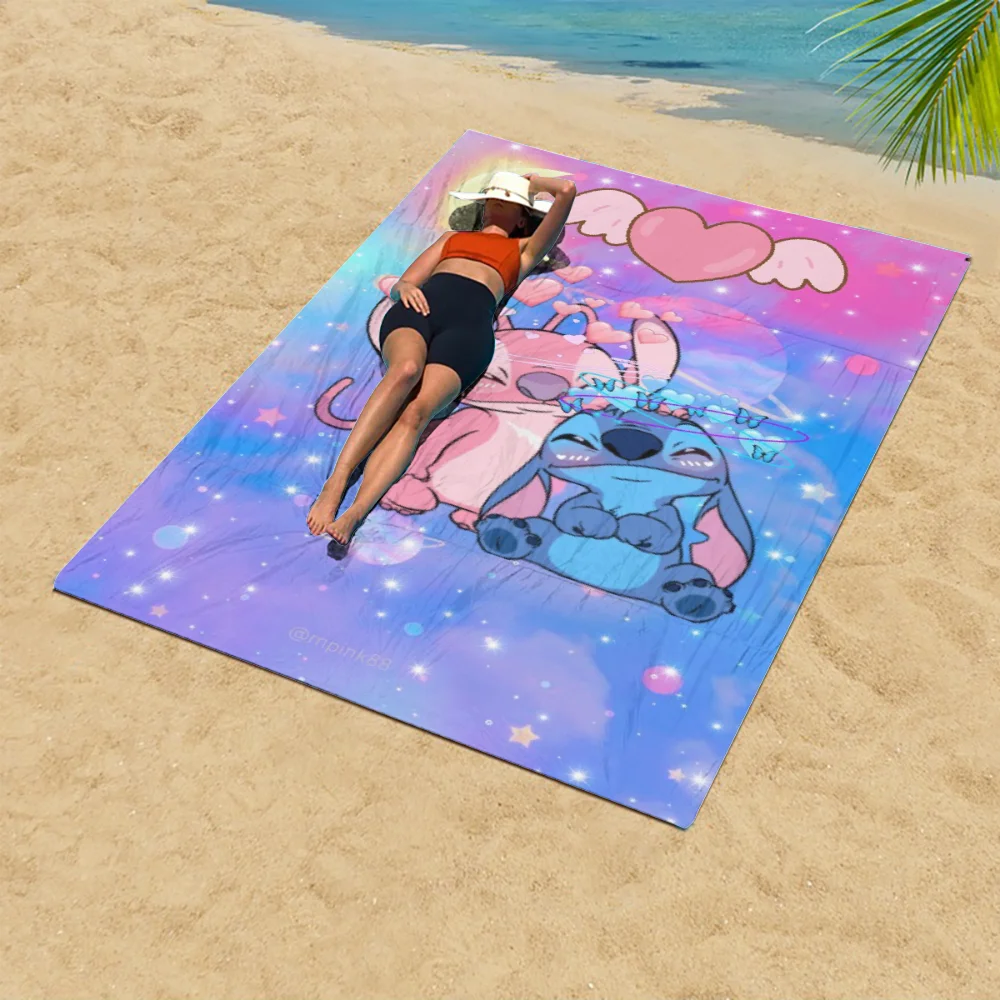 1 PC Stitch Cartoon Disney Collection Beach Towel - Super Absorbent, Quick Dry, Lightweight, Soft & Oversized Microfiber Beach B 4 1 PC Stitch Cartoon Disney Collection Beach Towel - Super Absorbent, Quick Dry, Lightweight, Soft & Oversized Microfiber Beach B 4