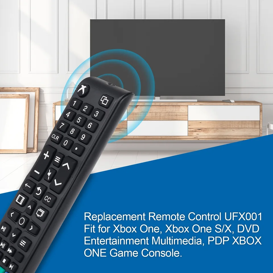 Universal Remote Control Use for Xbox One S X DVD Entertainment Multimedia Controller Use for Microsoft XBOX ONE Game Console