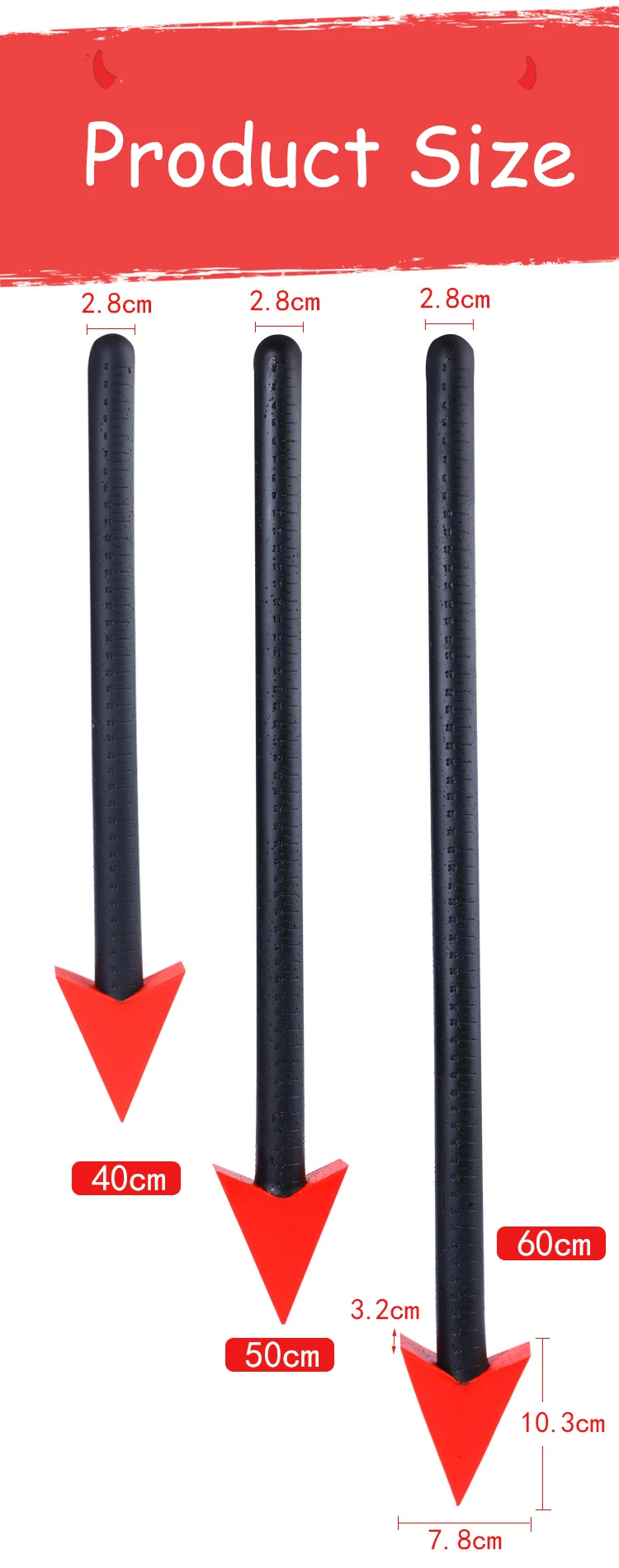 Silicone Devil Tail Anal Plug With Whip For Anal Play_voghion.com