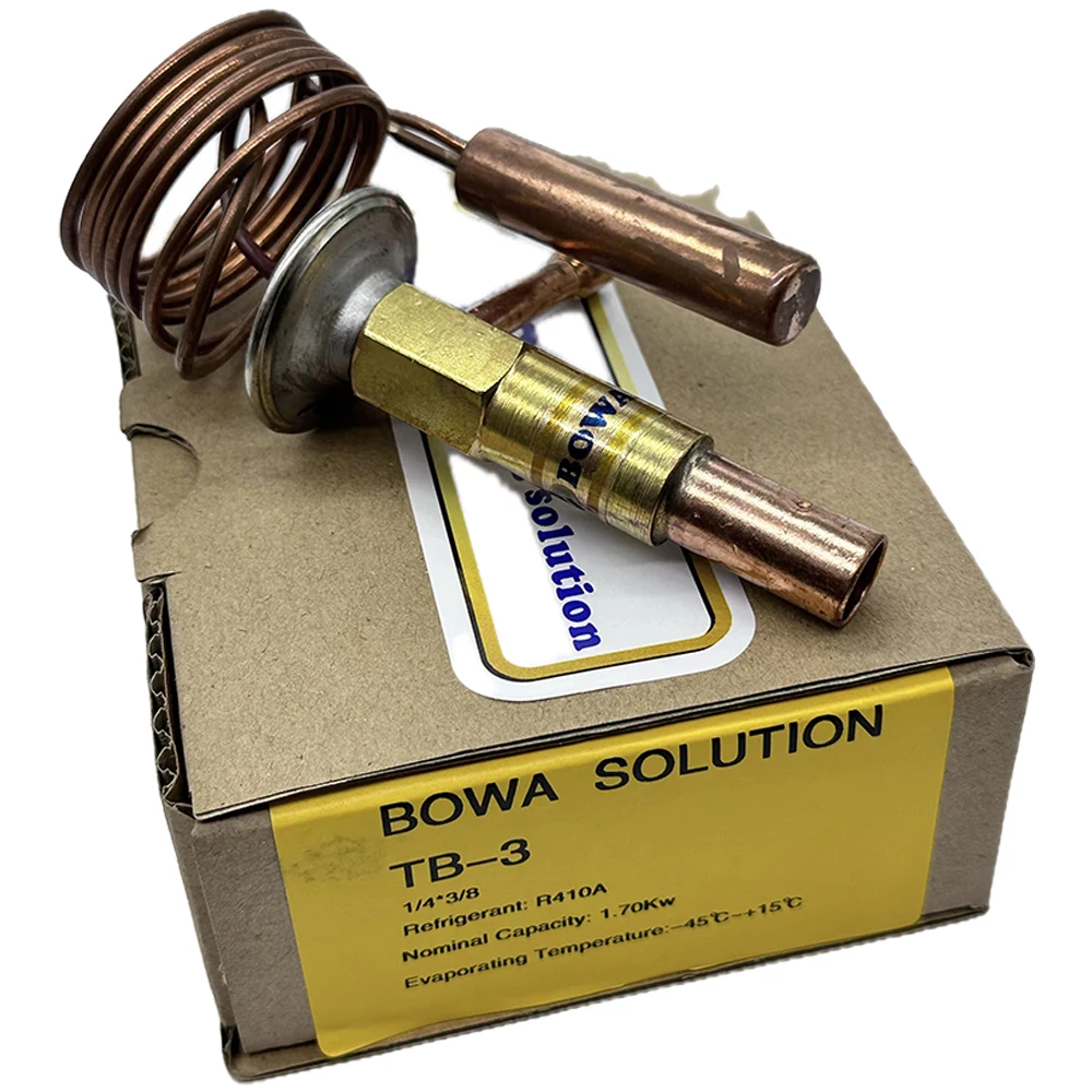 6~8cc/rev R410a/R32 rotary compressors' thermal expansion valve is used in heat pump domestic water heater for floor heating