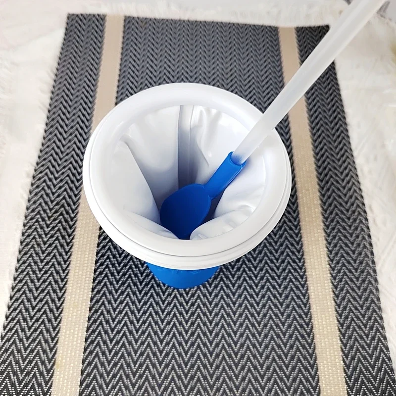 Plastic Cup Double Layer Pinch Cup For Quick Cooling Outdoor Ice Making