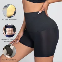 1 pièces femmes Shapewear ventre contrôle corps Shaper Shorts bout à bout culotte taille haute grande taille sous-vêtements minceur Boxer slip 1