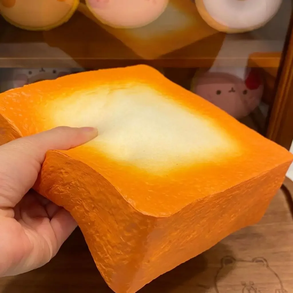 

Squishy Toast Mochi Toys Slow Rising Food Creative Simulation Bread Donuts Squeeze Stress Relief Kid Toys Spoof Tease People