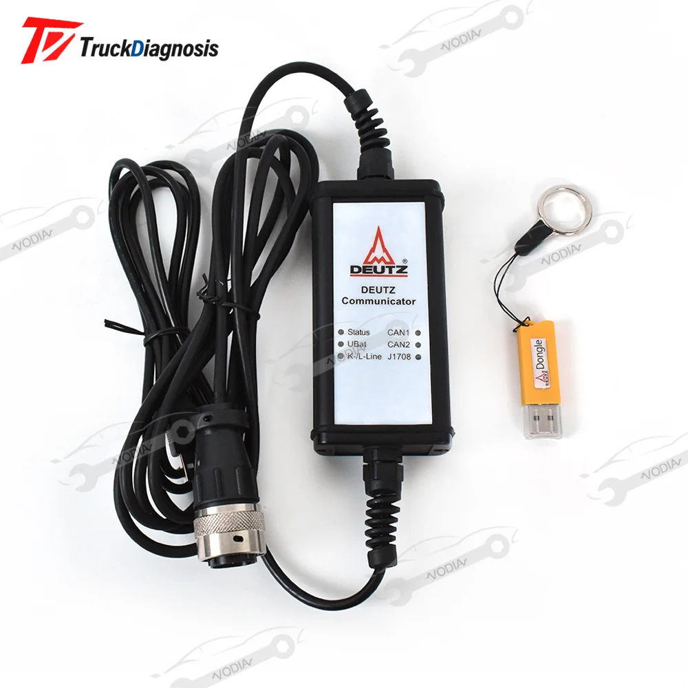 

For Deutz diagnositic tool SerDia 2010 LEVEL 4-6 DECOM controll Interface Support CAN, K/L-Line programming