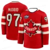All Stars 2025 McDavid Canada 97 Ice hockey 4 Nations Long Sleeve t-shirt tops men's tee clothing Children's sports jersey 3