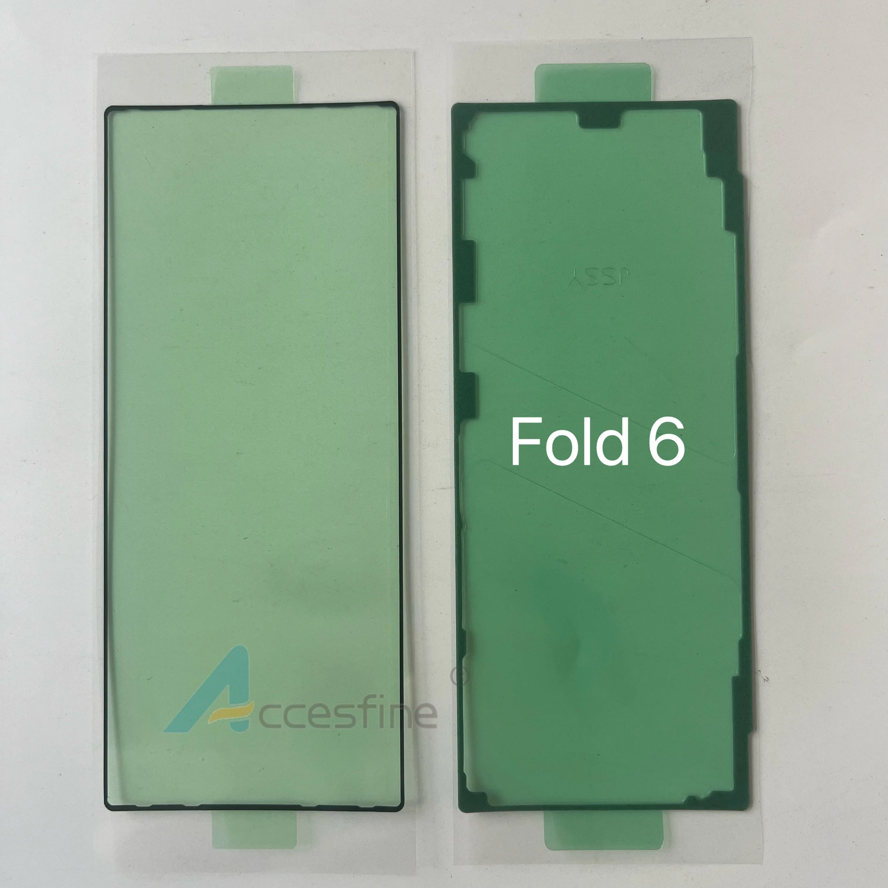 삼성 갤럭시 Z 폴드 6 5 2 3 4 F900 F916 F926용 LCD 디스플레이 외부 스크린 프레임 접착제 + 후면 커버 스티커 접착제 세트