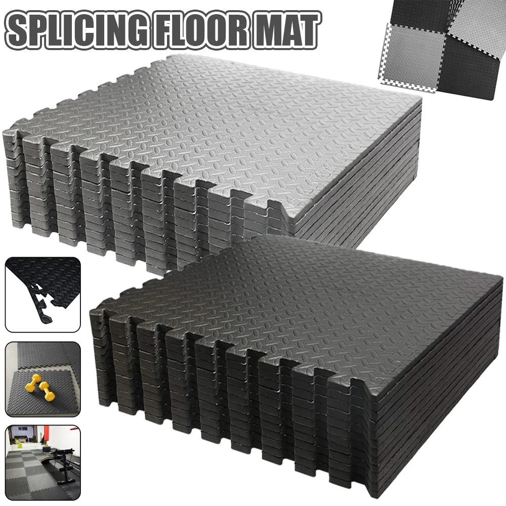 Дебели EVA Пъзел Постелки 60×60 за Фитнес и Йога - Image 4