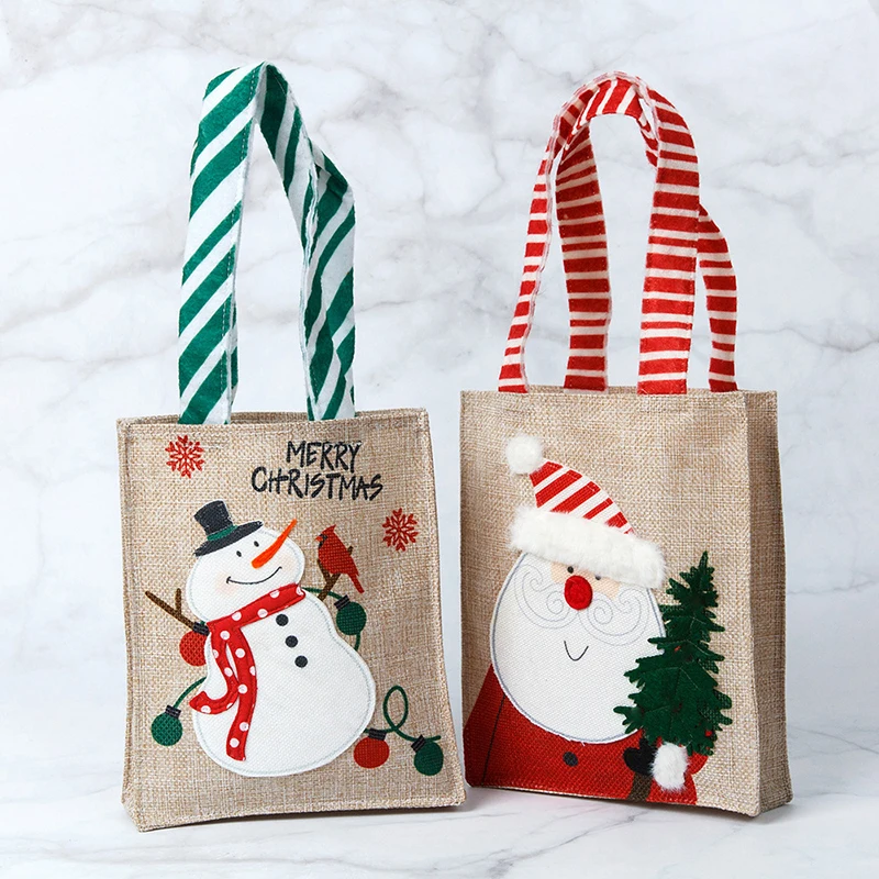 15.5x4.5x19cm Navidad 크리스마스 트리 펜던트 장식품 새해 크리스마스 캔디 가방 크리스마스 장식, 홈 나탈 노엘 선물용