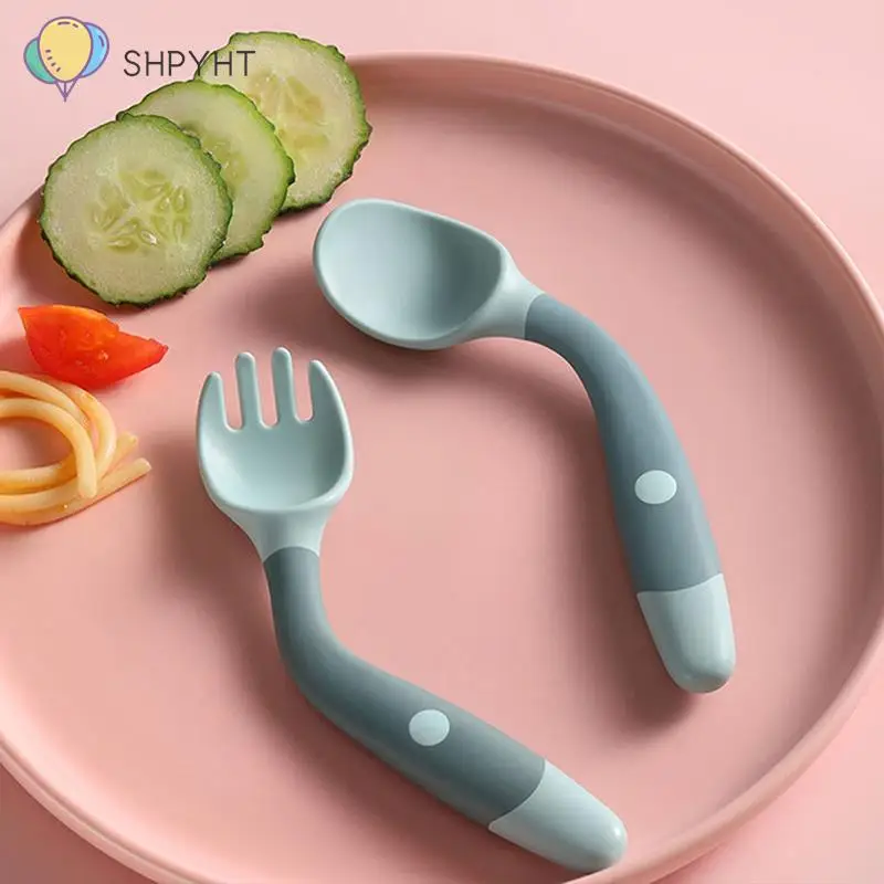 

2 шт., детские столовые приборы из ПП + ТПЭ