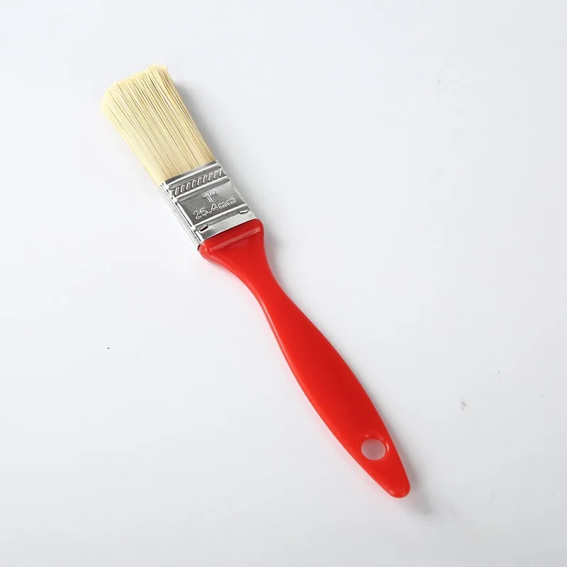 Red paint does not shed dust brush cleaning brush paint tools brush