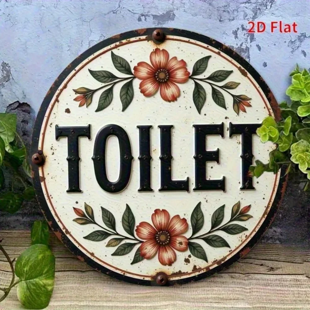 Vintage Toilet Sign 6