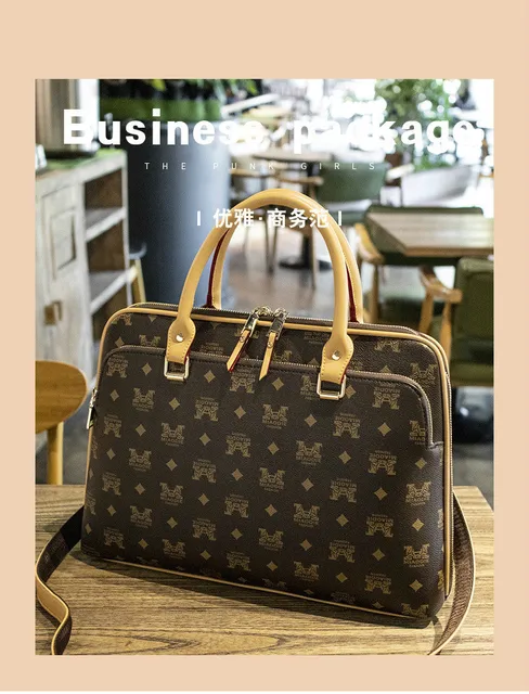 Business Briefcase Womens Work  Laptop Business Handbag Women - 2023  Business - Aliexpress