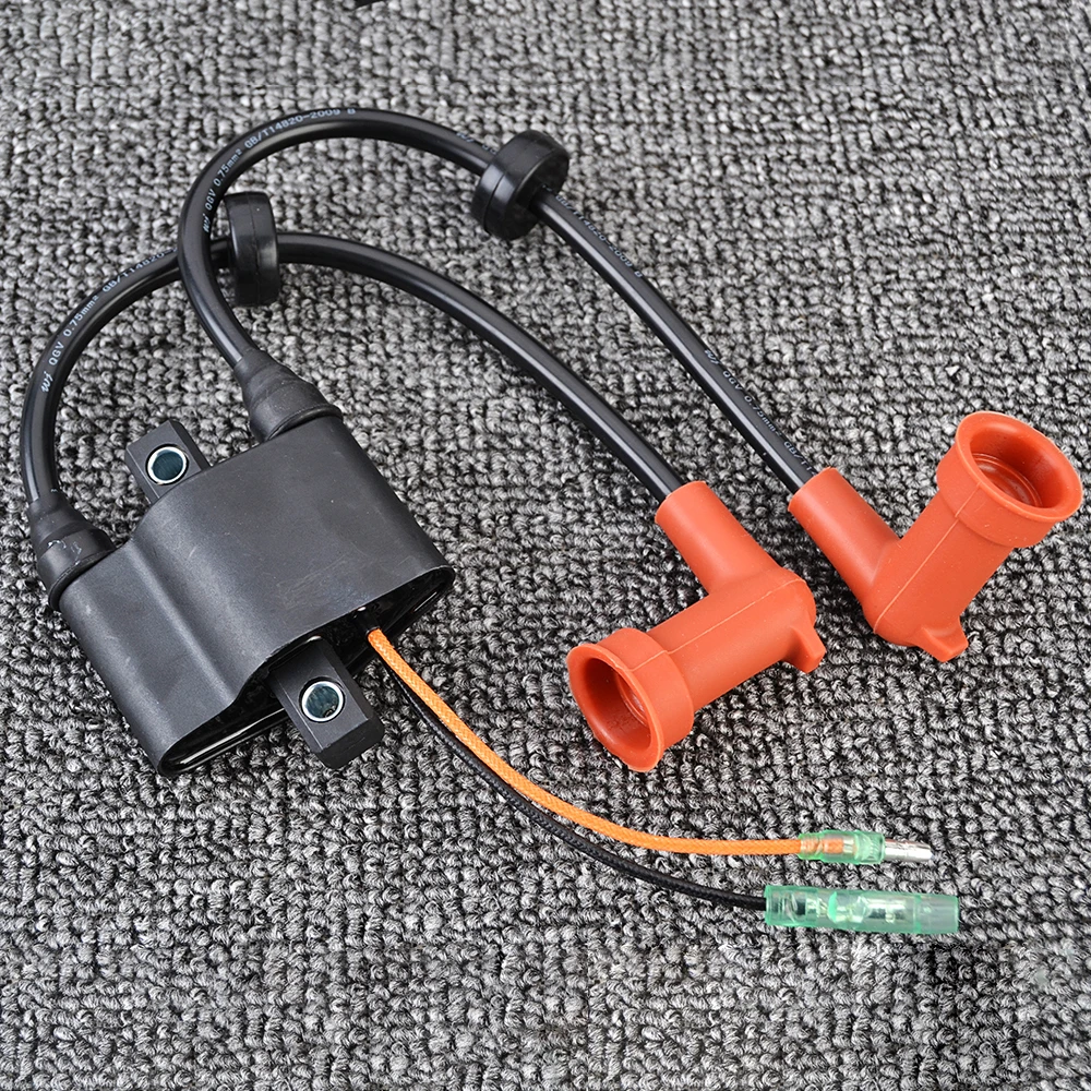 Boat Ignition Coil Assy for Yamaha 6B4-85530-00 25HP C25 6HP F6A 9.9HP 8HP T8 15HP 6B4-85570-00