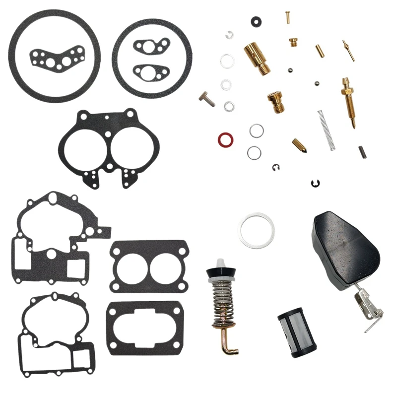 Carburetor Rebuild Kit For Mercury Marine Mercruiser 3.0L 4.3L 5.0L 5.7L Carburetor Repair Tool Kit Carburetor Repair Tool