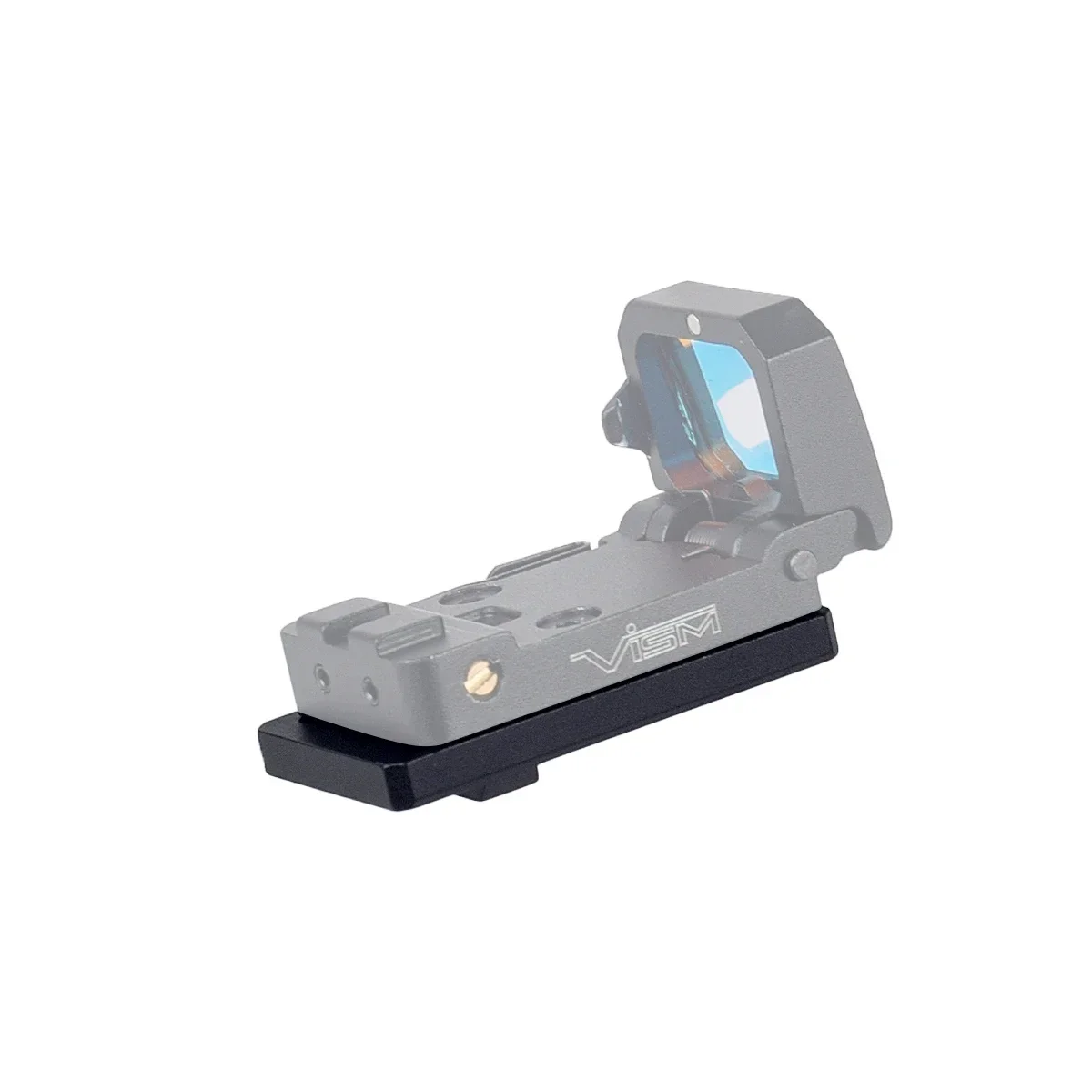 Tactical Glock Rear Sight Mount Plate Base VISM PRO Flip Up Red Dot Sight RM Footprint Mos Glock 17 19 Rear