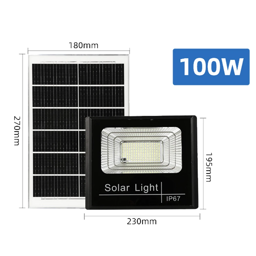 100W