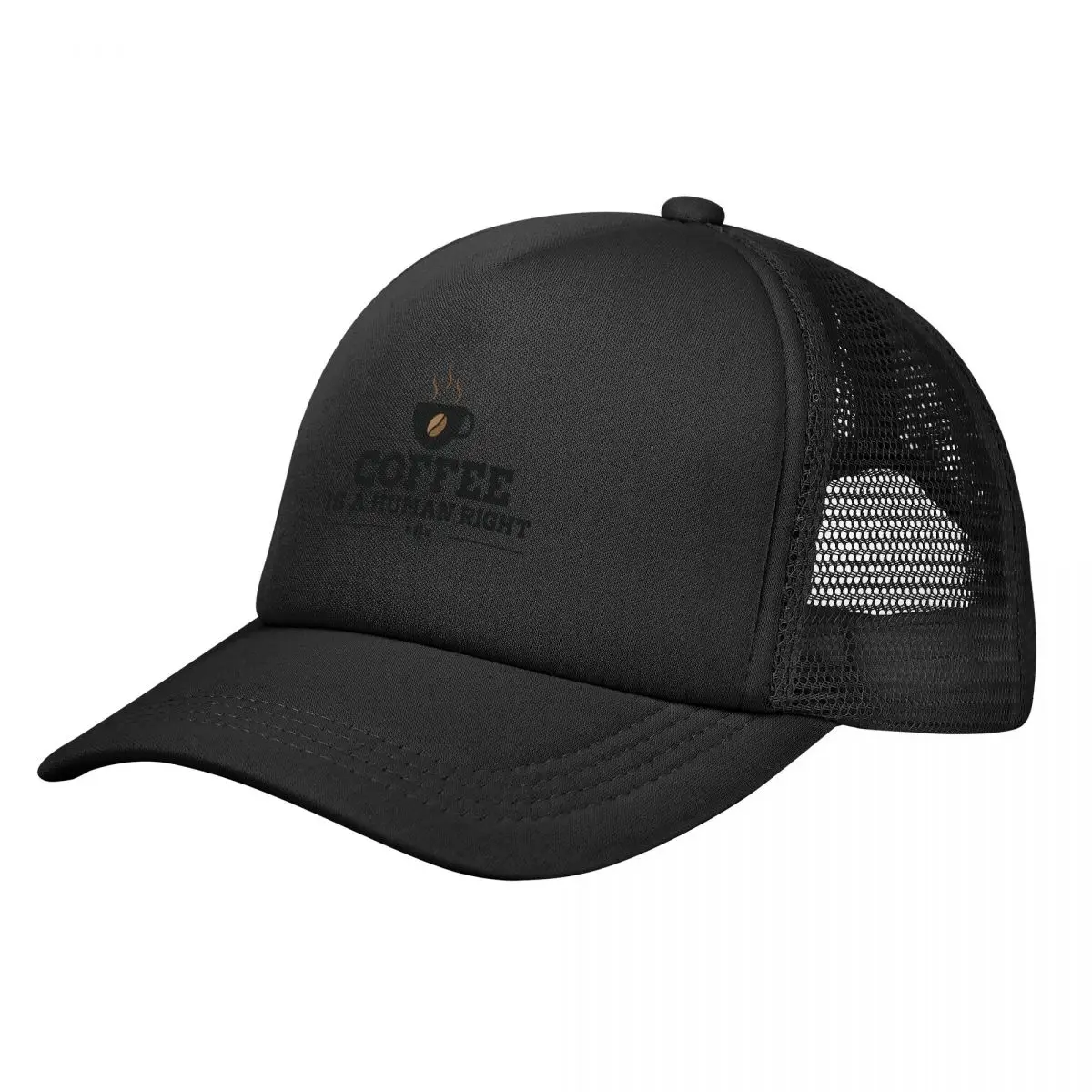 

Coffee Is A Human Right Baseball Cap Luxury Brand Thermal Visor Caps Women Men's