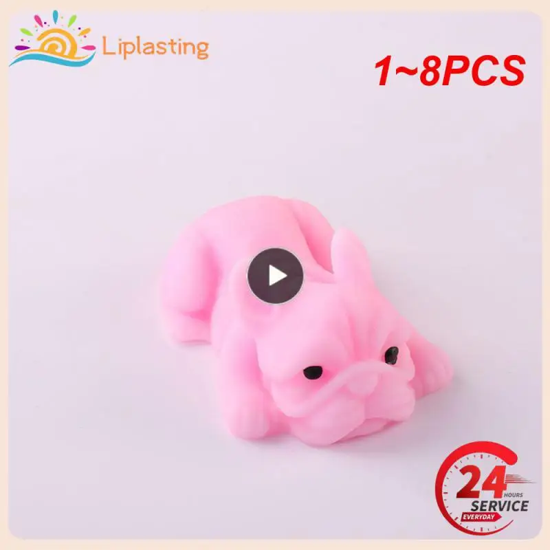 

1~8PCS Squishy Dogs Anime Fidget Toys Puzzle Creative Simulation Decompression Toy Kawaii Dog Stress Reliever Toys Party Holiday