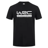 World Rally Championship WRC T Shirts Fashion Men Summer Short Sleeve Cotton Mans Tshirt LH-460 1