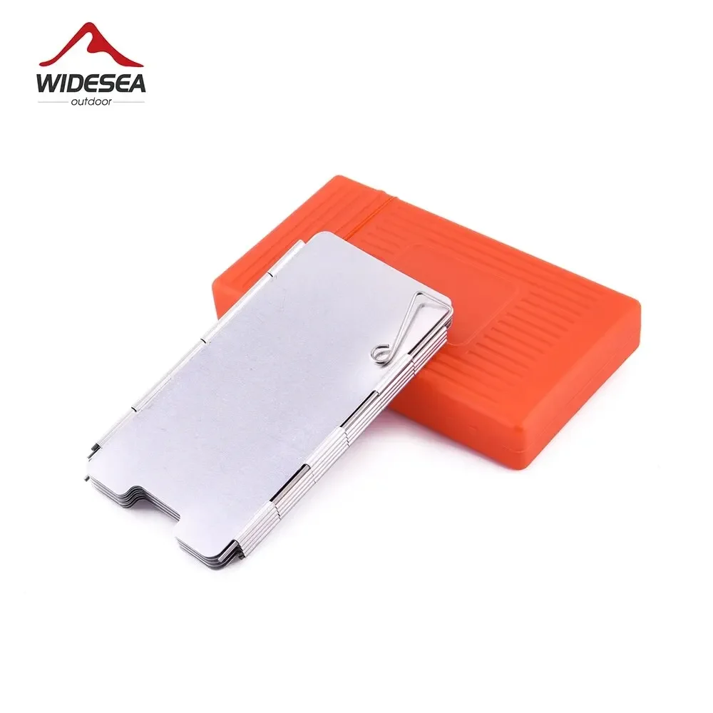 Camping Stove Wind Shield Portable 9 Plates Folding Outdoor Picnic BBQ Gas Burner Windproof Screen Guard Cookware Supplies