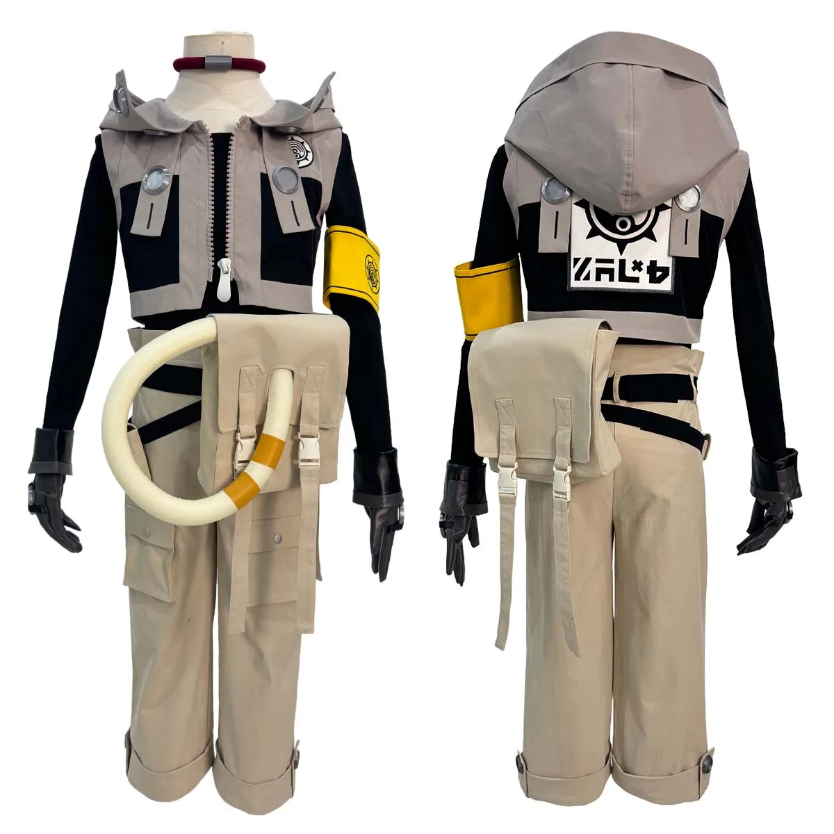 HOLOUN Gachiakuta Anime Rudo Cosplay Costume Convention Halloween