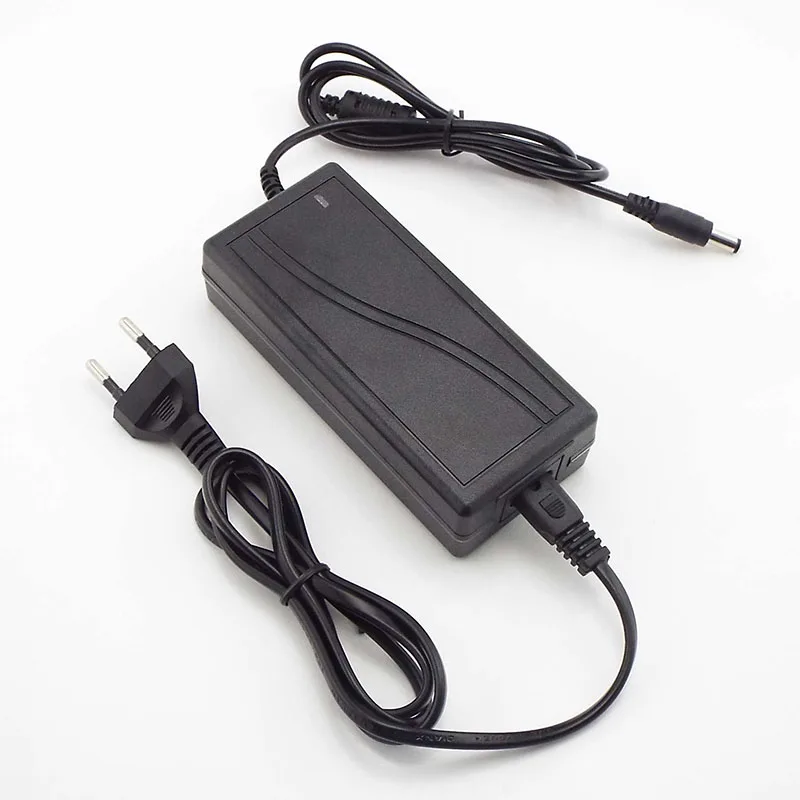 AC 110-240V to DC 12V 24V 4A Power Adapter Transformer US EU Charger Adaptor Supply Universal For LED Light Strip CCTV Camera P1