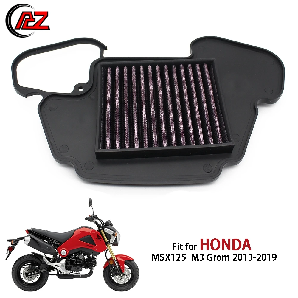 

For Honda MSX125 MSX 125 M3 Grom 2013-2019 2014 2015 2016 2017 2018 Motorcycle Cleaner Air Filter