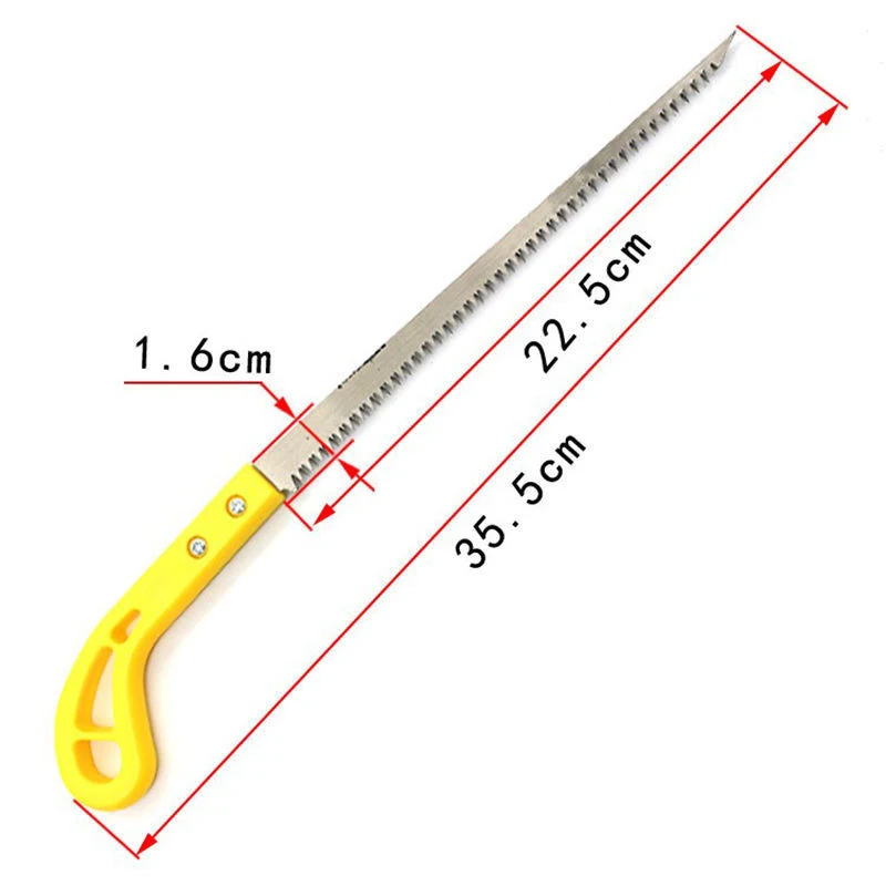 2pc Mini Hand Saw Woodworking Saw With Wooden Handle Garden Fruit Tree Pruning Modeling Trimming Cutting