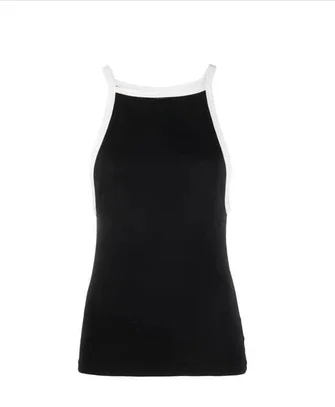 

Fashion Classic Trendy Luxury Designer cloth Spring/Summer New Slim Fit Spicy Girl Short Sleeve Tight vest