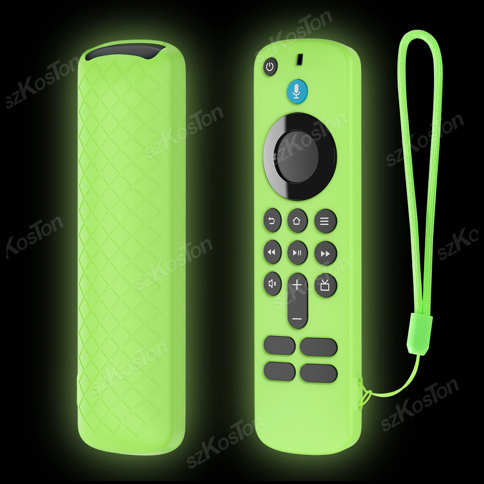 Premium Silicone Protective Cover for Fire TV Stick Remote - Anti-Drop, Dustproof, Shockproof Sleeve