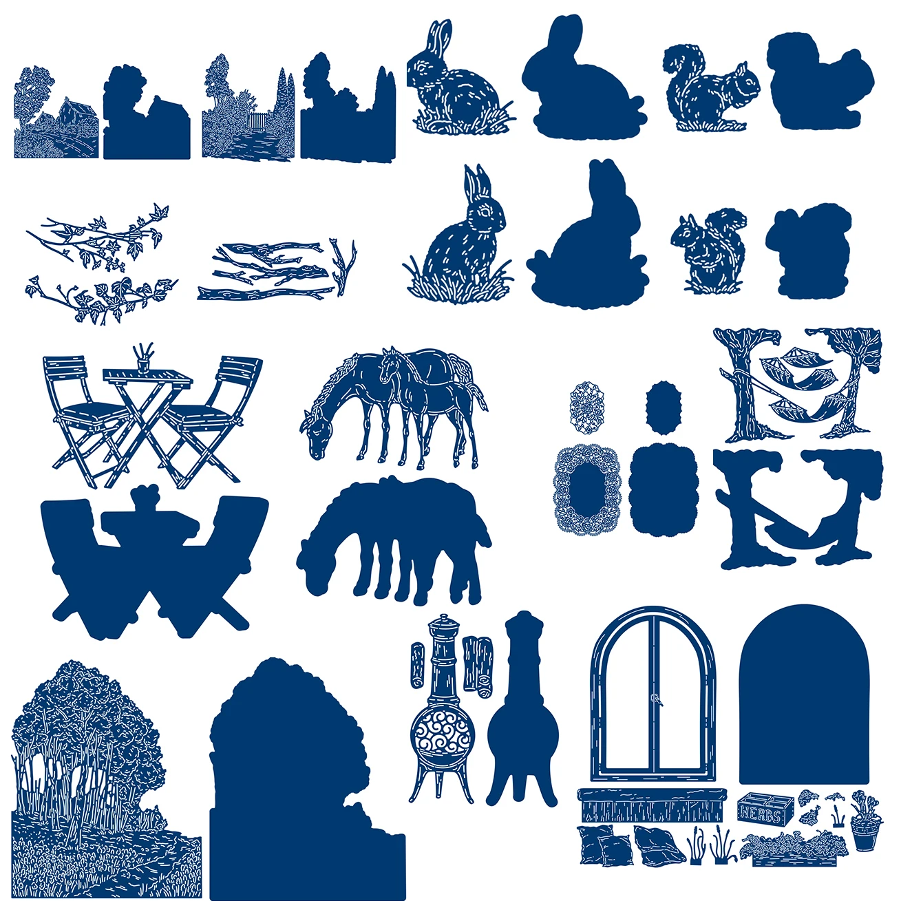 

Cutting Card Country Lane Garden Look Out Die Scrapbooking New Arrival Cutting Dies Christmas Craft Making Stencil For Decor