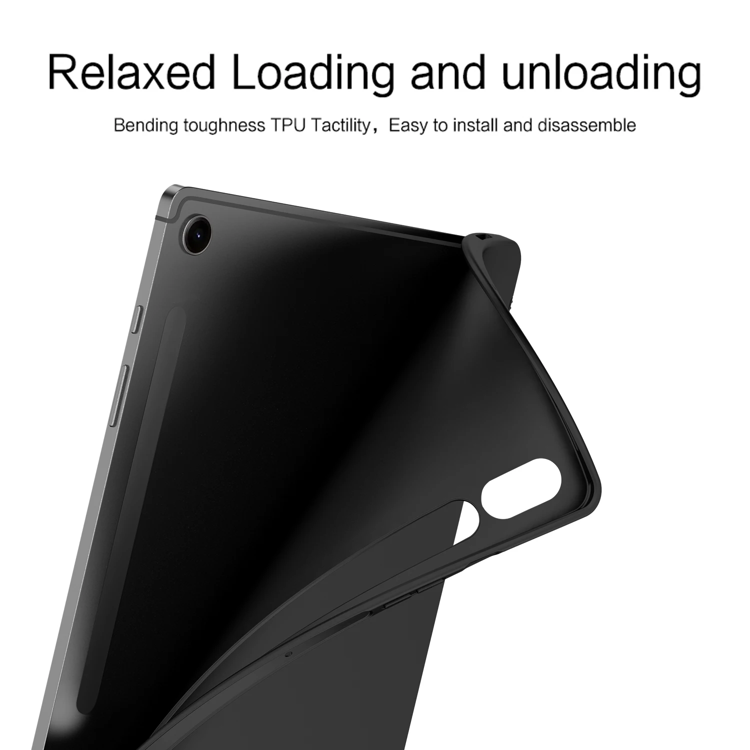 Soft Silicone TPU Tablet Back Cover Case - 10.9 - 11