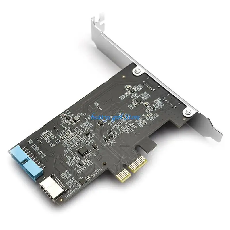 C7AB 하드 드라이브 및 디스플레이용 이중 USB 3.2 Gen1 Type C 컴퓨터 확장 카드