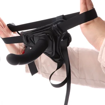 Strap on Dildo Realistic Penis Strapon Adjustable Harness Suction Cup Dildo Penis Belt Female Masturbation Sex Toy for Lesbian 1