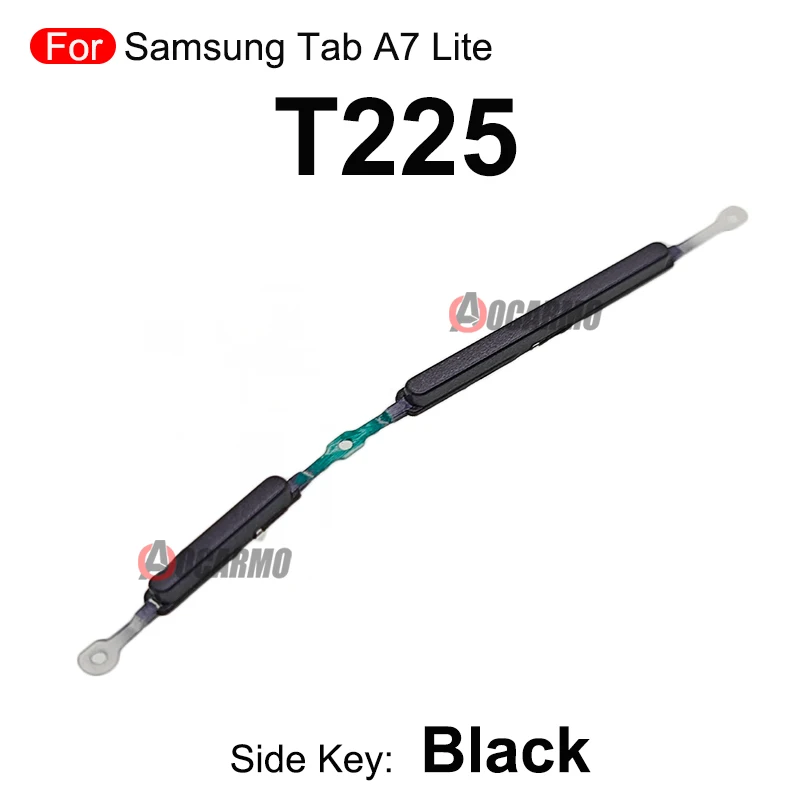 측면 단추 키 전원 볼륨 버튼 교체 부품, 삼성 갤럭시 탭 A7 라이트 SM-T220 T225 탭 A 8.0 인치 SM-T290 T295