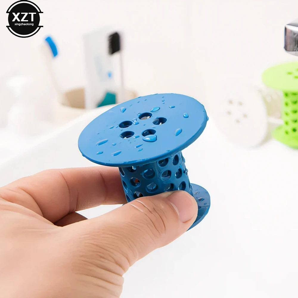 1PC Bathroom Drain Hair Catcher Bath Stopper Plug Sink Strainer Filter Shower Sink Strainer Drain Cover Bathroom Accessories 5