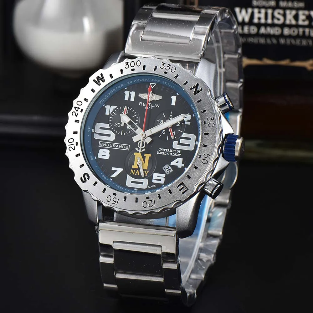 

Luxury Top AAA+ Breitling Watches For Mens Classic Endurance Sports Automatic Date Wristwatch Business Quartz Chronograph Clock