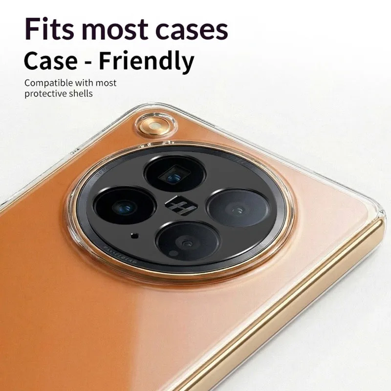 Aluminum Metal Rear Camera Lens Protector Cover and Ring Film