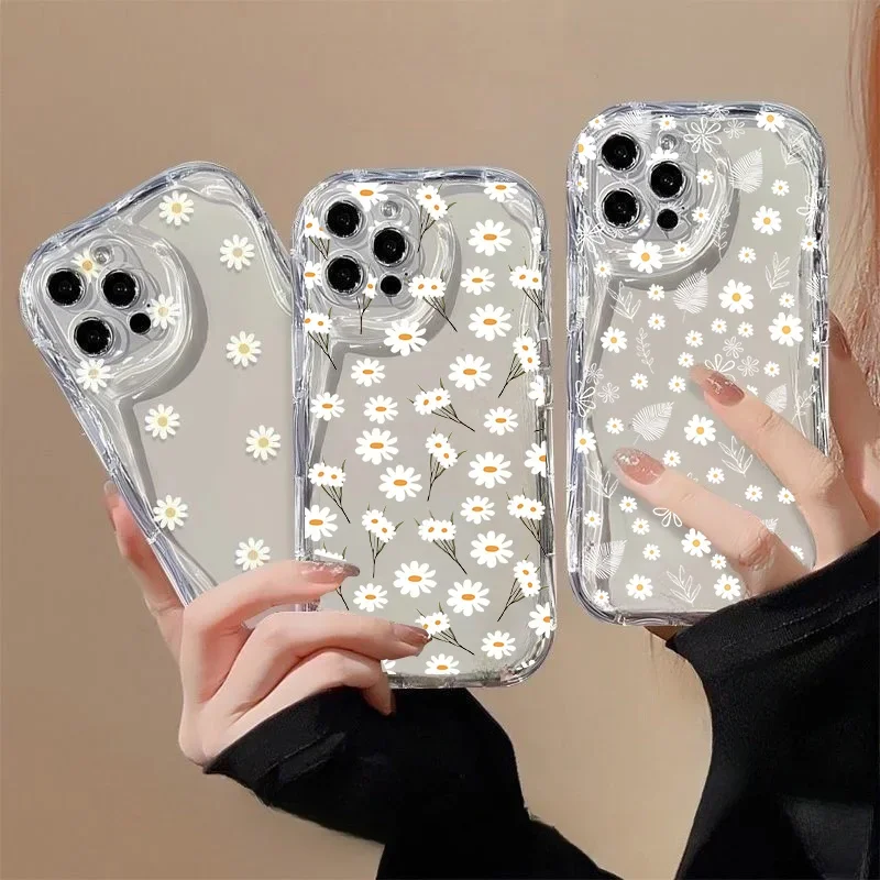 Charming Daisy Flower Wave Phone Case