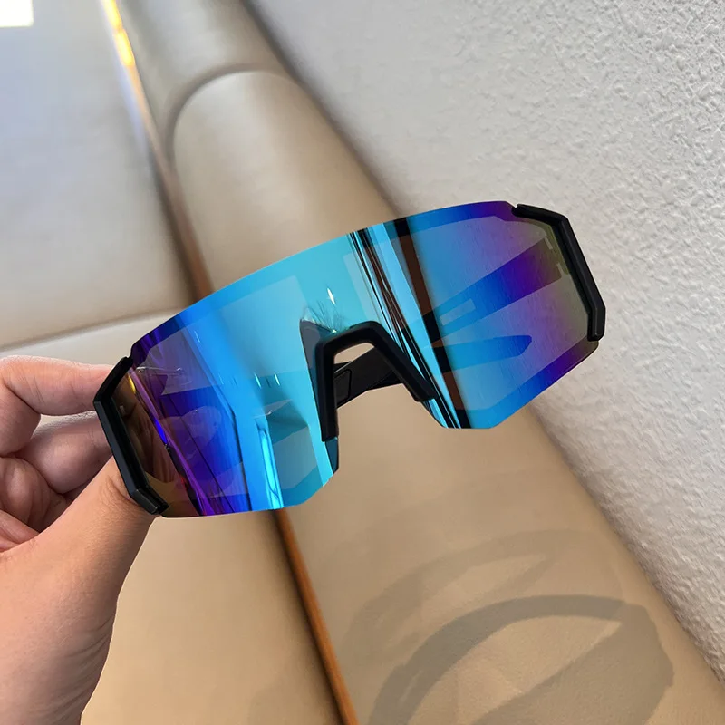 Oversized UV Protection Outdoor Sports Sunglasses