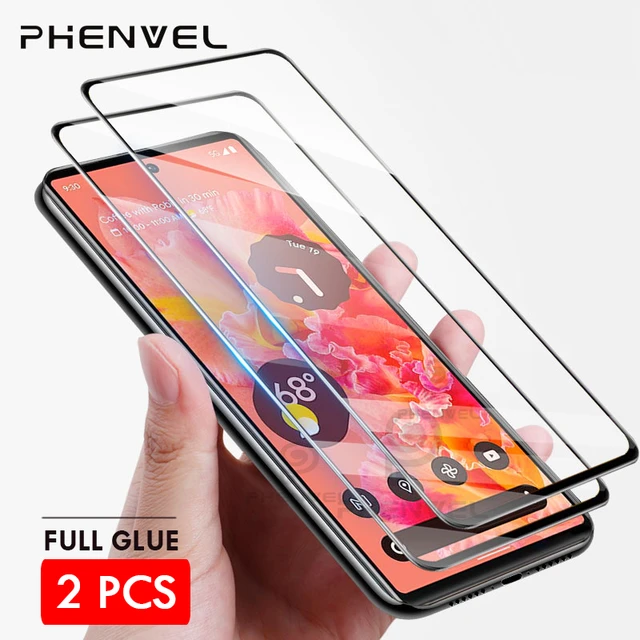 Protector de pantalla de seguridad para Google Pixel 7A, 3, 5, 3A