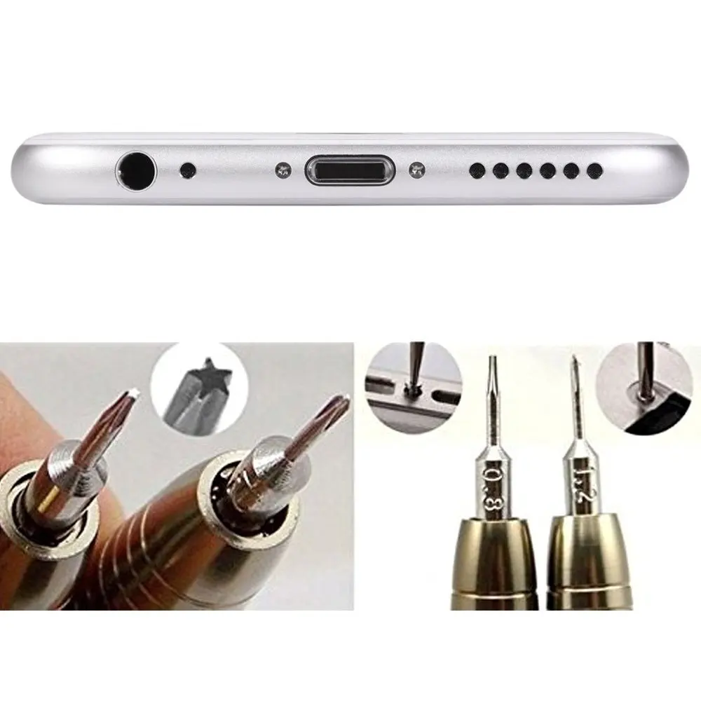 25 Pcs Precision Screwdriver Set Repair Opening Tool Kit For Cell Phone Mobile Phone Laptop Computer Tablet Watch