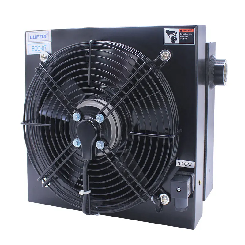 Genuine Hydraulic Air Cooler ECO-07-120L Oil Radiator Air Cooled Hydraulic System Oil Cooling