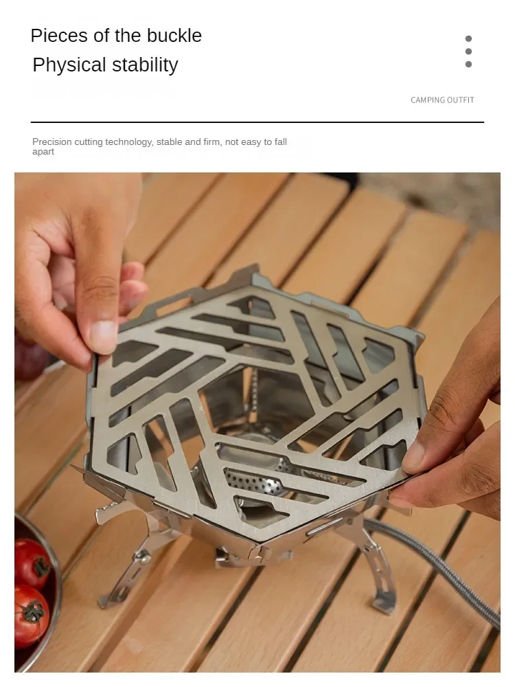 واقي رياح سداسي من الفولاذ المقاوم للصدأ مقاوم للر...