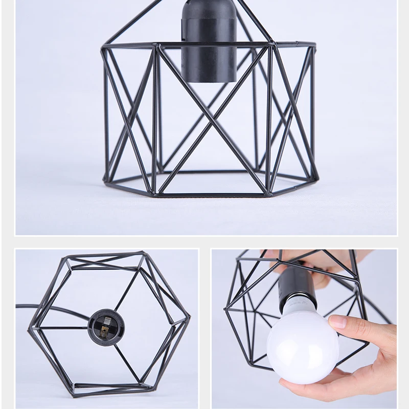 Pendant Light E27 LED Modern Chandelier Ceiling Lamp Luminaire Hanglamp Bedroom Dining Room Home Decoration Ramadan Chandelier 5