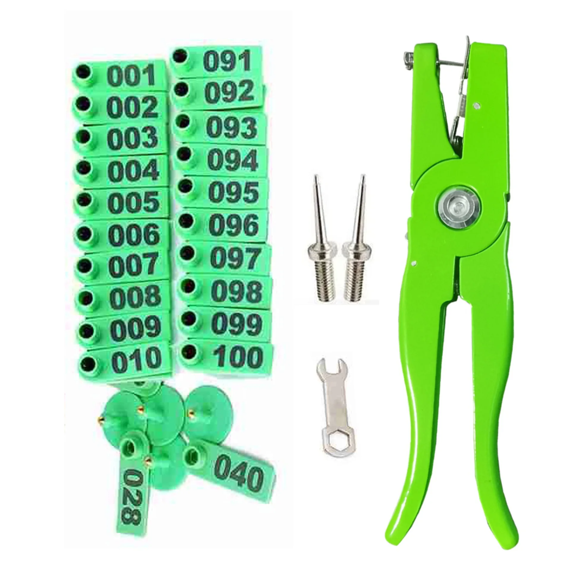 Pince De Castration Et D'amarrage De Queue Riuulity - Avec 100 Anneaux Caoutchouc - Pour Bovins, Moutons, Chèvres - Acier Plastique Pince De Castration Et D'amarrage De Queue Riuulity - Avec 100 Anneaux Caoutchouc - Pour Bovins, Moutons, Chèvres - Acier Plastique