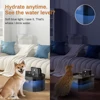 2.2L Wireless Cat Water Fountain Battery Operated Automatic Pet Water Fountain With Motion Sensor Dog Cat Water Dispenser Bowl 4