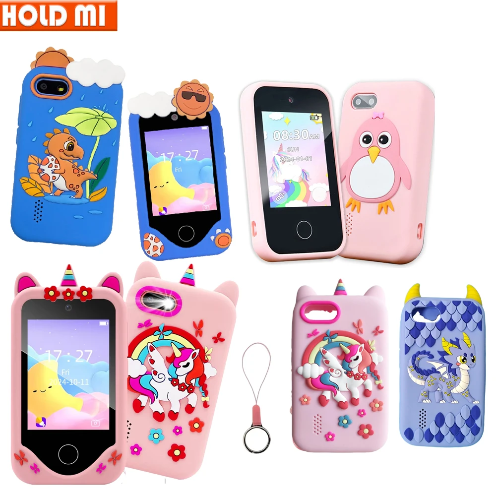 Kids Smart Phone Children Toy Mini Smart Phone Toys Games Dual Camera Music Video Player Boys Girls Birthday Gifts
