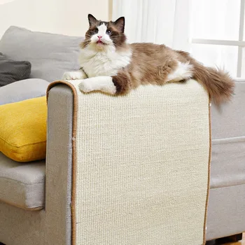Cat Scratcher Sisal Mat Cat Scratching Post Cats Scratch for Sharpen Nails Scraper Cats Tree Tower Cat Toys Furniture Protector 5